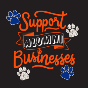 Graphic for Support Alumni Businesses
